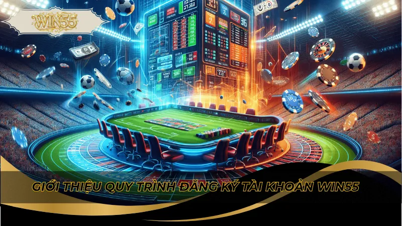 Giới thiệu quy trình đăng ký tài khoản Win55