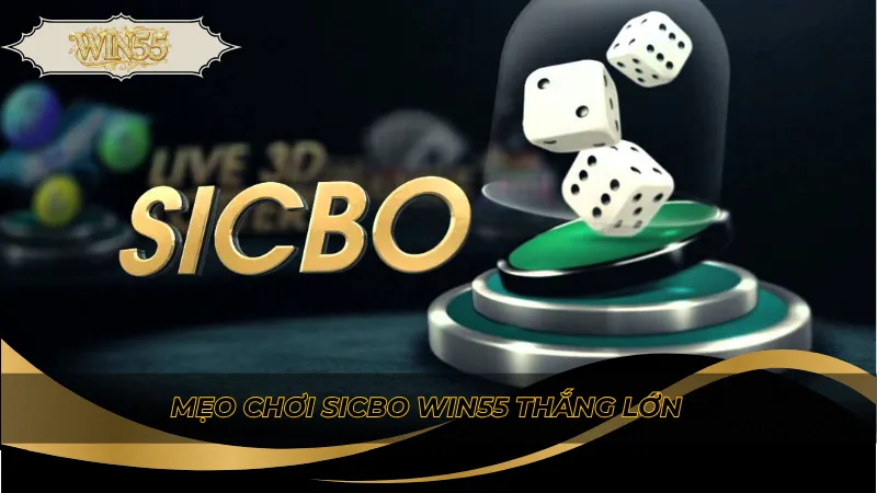 Mẹo chơi Sicbo Win55 thắng lớn